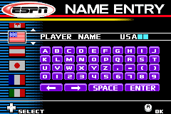 Screenshot from ESPN International Winter Sports 2002 (USA)