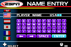 Screenshot from ESPN International Winter Sports 2002 (USA)