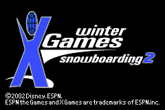 Screenshot from ESPN Winter X-Games Snowboarding 2 (Europe)