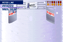 Screenshot from ESPN Winter X-Games Snowboarding 2 (Europe)