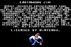 Screenshot from Earthworm Jim (USA, Europe)