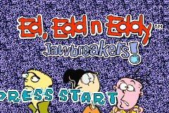 Screenshot from Ed, Edd n Eddy - Jawbreakers! (USA) (Rev 1)