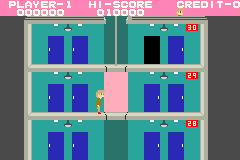 Screenshot from Elevator Action - Old & New (Japan)