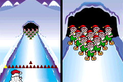Screenshot from Elf Bowling 1 & 2 (USA)