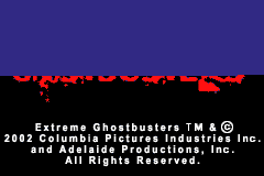 Screenshot from Extreme Ghostbusters - Code Ecto-1 (USA)