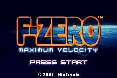 Screenshot from F-Zero - Maximum Velocity (USA, Europe) (Virtual Console)