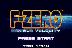 Screenshot from F-Zero - Maximum Velocity (USA, Europe) (Virtual Console)