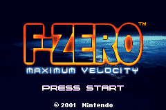 Screenshot from F-Zero - Maximum Velocity (USA, Europe) (Virtual Console)
