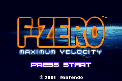 Screenshot from F-Zero - Maximum Velocity (USA, Europe)