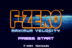 Screenshot from F-Zero - Maximum Velocity (USA, Europe)
