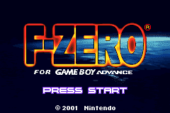 Screenshot from F-Zero for Game Boy Advance (Japan) (Virtual Console)