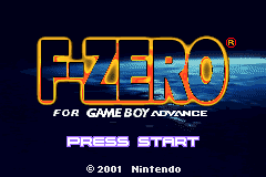 Screenshot from F-Zero for Game Boy Advance (Japan) (Virtual Console)