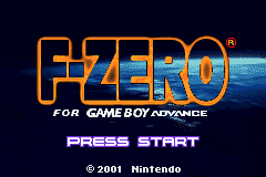Screenshot from F-Zero for Game Boy Advance (Japan) (Virtual Console)