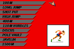 Screenshot from FILA Decathlon (Europe) (Beta)