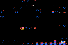 Screenshot from Famicom Mini 08 - Mappy (Japan) (En)