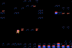 Screenshot from Famicom Mini 08 - Mappy (Japan) (En)