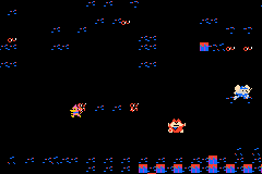 Screenshot from Famicom Mini 08 - Mappy (Japan) (En)
