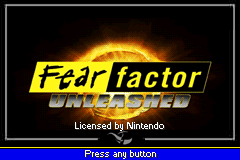 Screenshot from Fear Factor - Unleashed (USA)