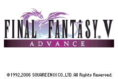 Screenshot from Final Fantasy V Advance (USA)