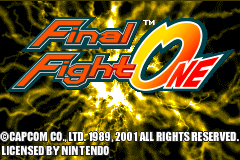Screenshot from Final Fight One (Europe) (Virtual Console)