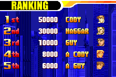 Screenshot from Final Fight One (Europe) (Virtual Console)