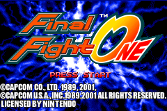 Screenshot from Final Fight One (USA) (Virtual Console)