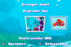 Screenshot from Finding Nemo (Europe) (Es,It)