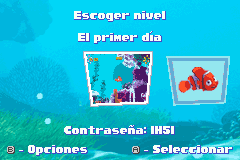 Screenshot from Finding Nemo (Europe) (Es,It)