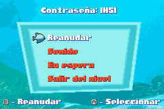 Screenshot from Finding Nemo (Europe) (Es,It)