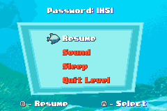 Screenshot from Finding Nemo (USA, Europe)