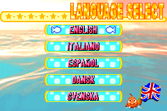 Screenshot from Finding Nemo - The Continuing Adventures (Europe) (En,Es,It,Sv,Da)