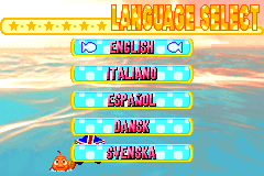 Screenshot from Finding Nemo - The Continuing Adventures (Europe) (En,Es,It,Sv,Da)