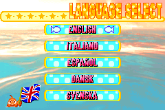 Screenshot from Finding Nemo - The Continuing Adventures (Europe) (En,Es,It,Sv,Da)