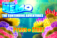 Screenshot from Finding Nemo - The Continuing Adventures (Europe) (En,Es,It,Sv,Da)