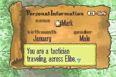 Screenshot from Fire Emblem (USA, Australia)