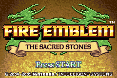 Screenshot from Fire Emblem - The Sacred Stones (USA, Australia)