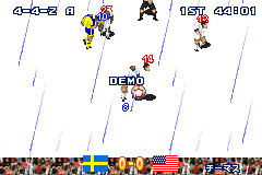 Screenshot from Formation Soccer 2002 (Japan)