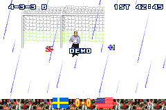 Screenshot from Formation Soccer 2002 (Japan)