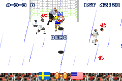 Screenshot from Formation Soccer 2002 (Japan)