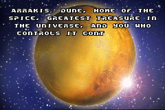 Screenshot from Frank Herbert's Dune - Ornithopter Assault (Europe) (En,Fr,De,Es,It) (Proto)