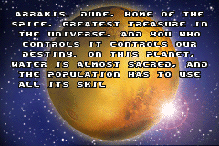 Screenshot from Frank Herbert's Dune - Ornithopter Assault (Europe) (En,Fr,De,Es,It) (Proto)