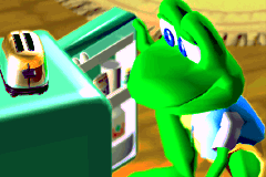Screenshot from Frogger - Mahou no Kuni no Daibouken (Japan)