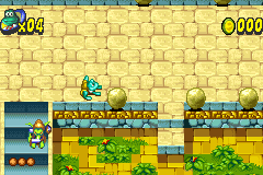 Screenshot from Frogger's Adventures - Temple of the Frog (Europe) (En,Fr,De,Es,It)