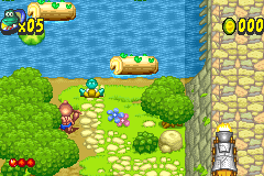 Screenshot from Frogger's Adventures - Temple of the Frog (USA) (En,Fr,De,Es,It)