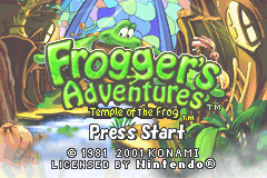 Screenshot from Frogger's Adventures - Temple of the Frog (USA) (En,Fr,De,Es,It)
