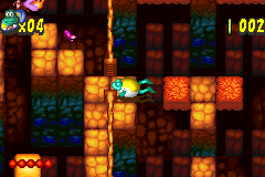 Screenshot from Frogger's Adventures - Temple of the Frog (USA) (En,Fr,De,Es,It)