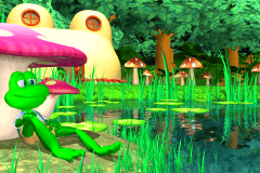 Screenshot from Frogger's Adventures 2 - The Lost Wand (USA) (En,Es)