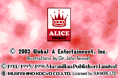 Screenshot from Fushigi no Kuni no Alice (Japan)