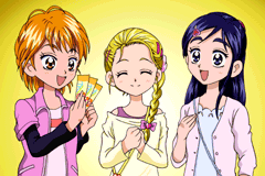 Screenshot from Futari wa Pretty Cure Max Heart - Maji Maji! Fight de IN Janai (Japan)