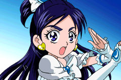Screenshot from Futari wa Pretty Cure Max Heart - Maji Maji! Fight de IN Janai (Japan)